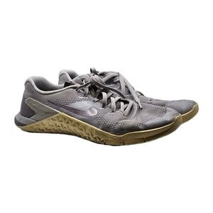 Nike Metcon 4 Grey Women's Size 9 CrossFit Gym Shoes AH8804-002 Pickelball